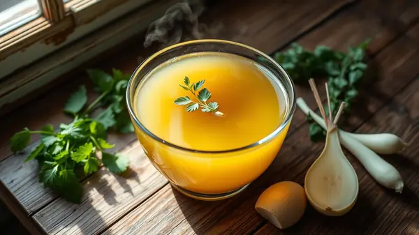 Caldo leve e nutritivo ideal antes da colonoscopia