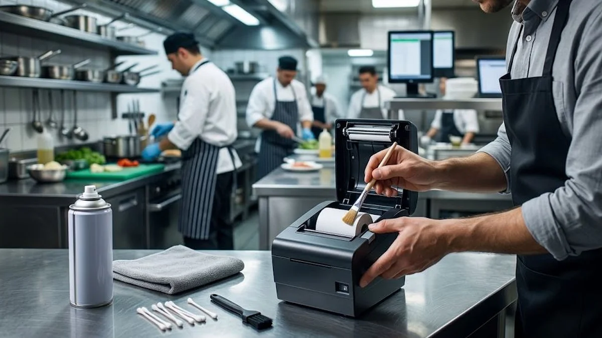 Quando fazer a manutenção preventiva das impressoras do restaurante?