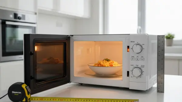 Tamanho do microondas 20 litros: ele cabe na sua cozinha?